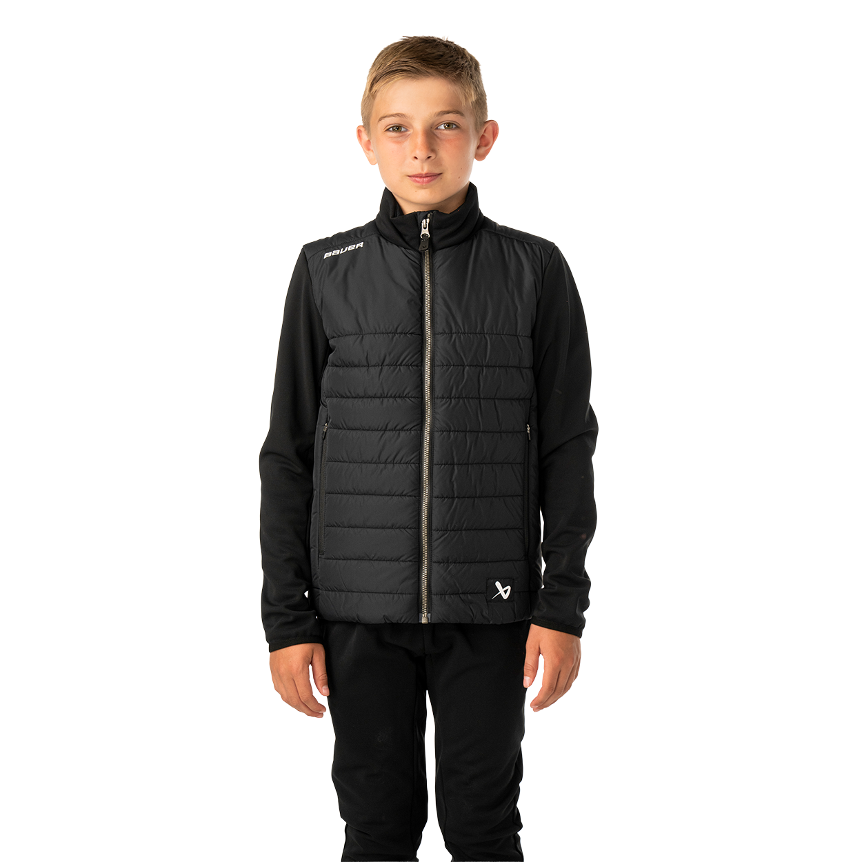 BAUER TEAM HYBRID JACKET YOUTH