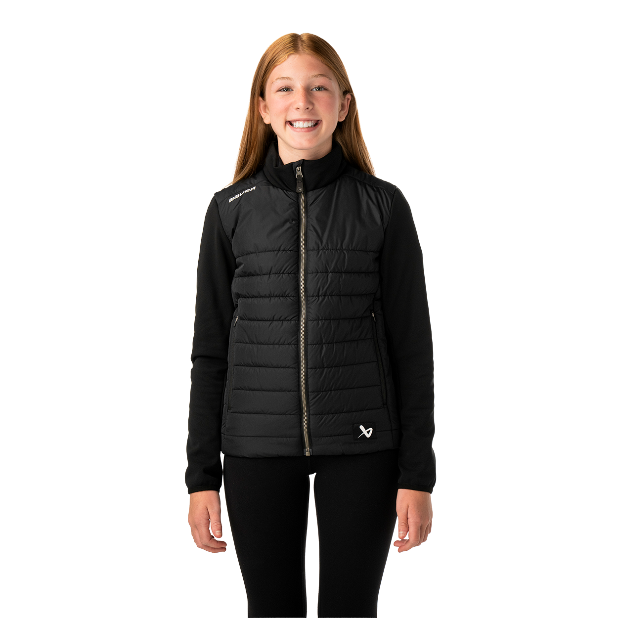 BAUER TEAM HYBRID JACKET YOUTH