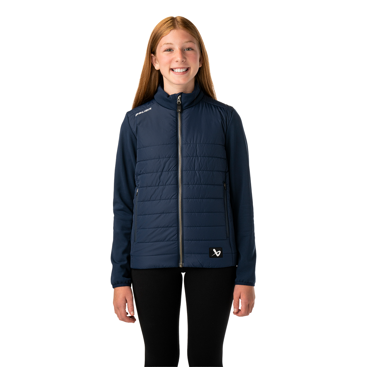 BAUER TEAM HYBRID JACKET YOUTH