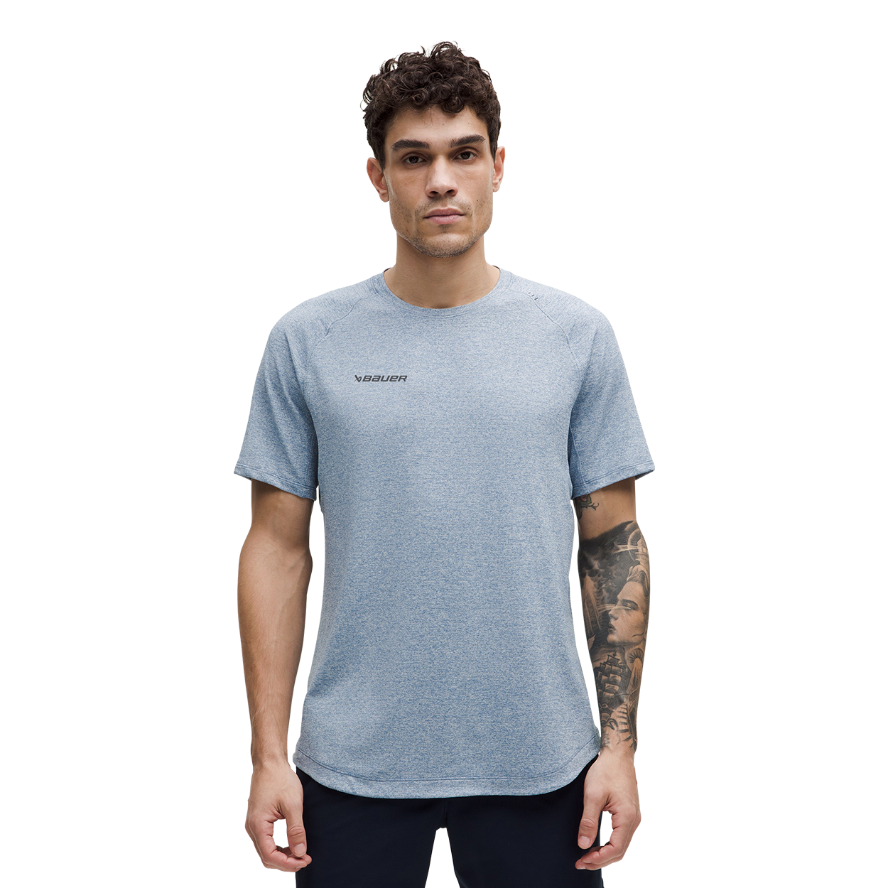BAUER lululemon LICENSE TO TRAIN SHORT SLEEVE