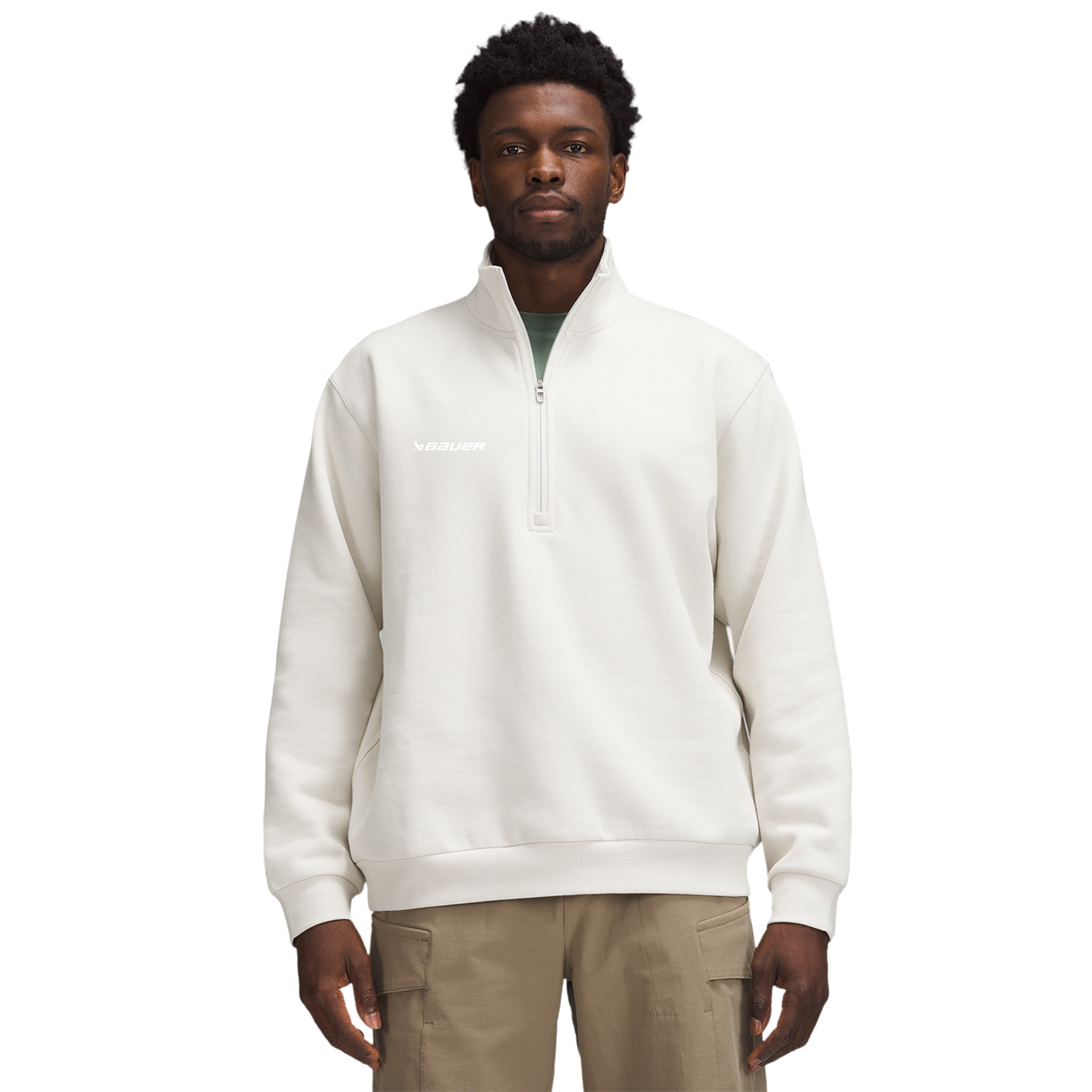 BAUER // lululemon STEADY STATE HALF ZIP