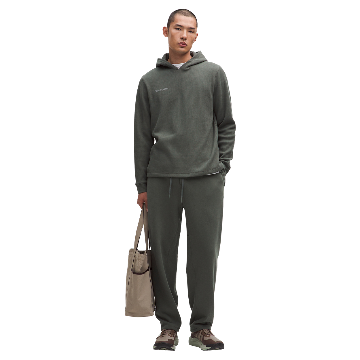 BAUER // lululemon Waffle Knit Hoodie