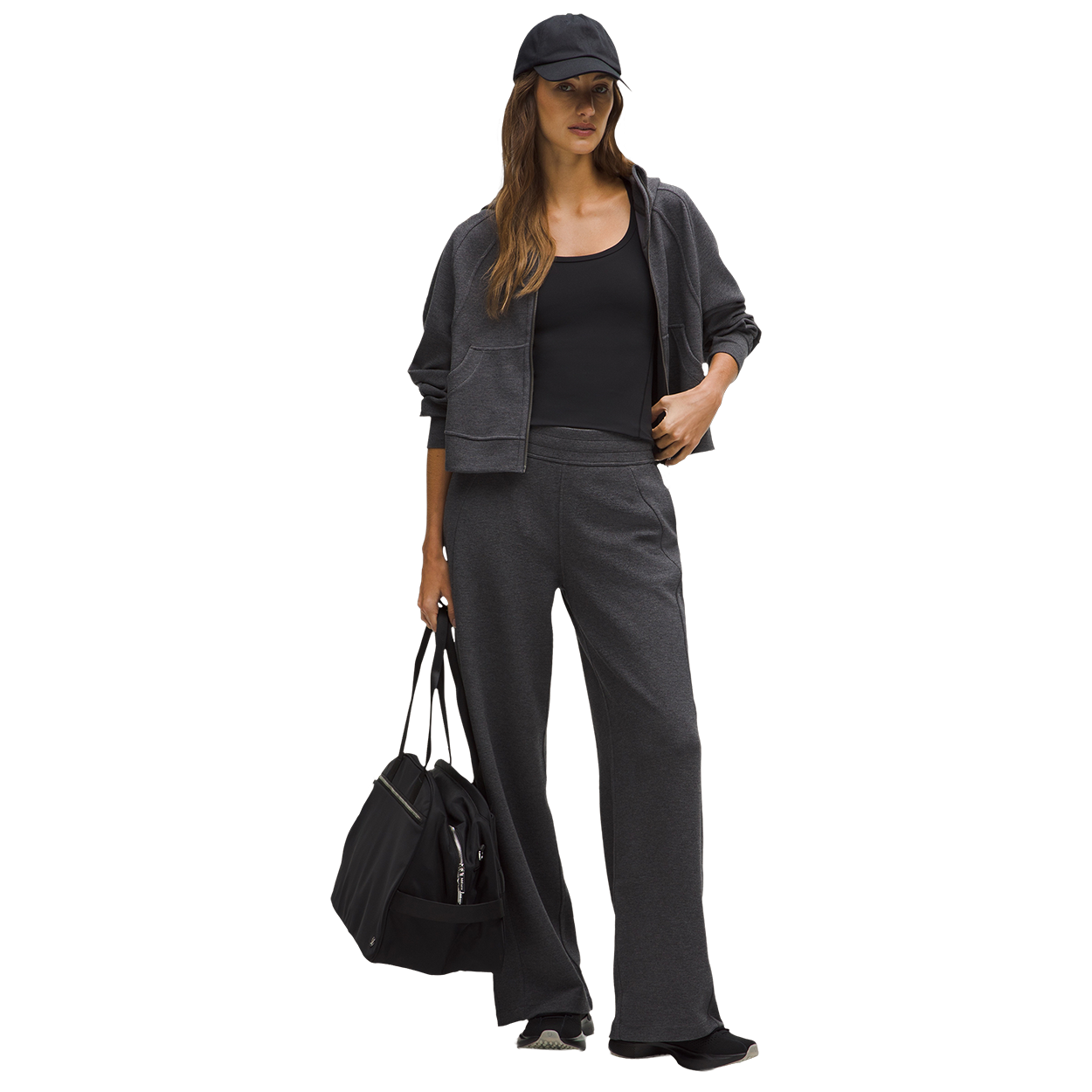 BAUER lululemon WAFFLE FULL ZIP HOODIE WOMENS