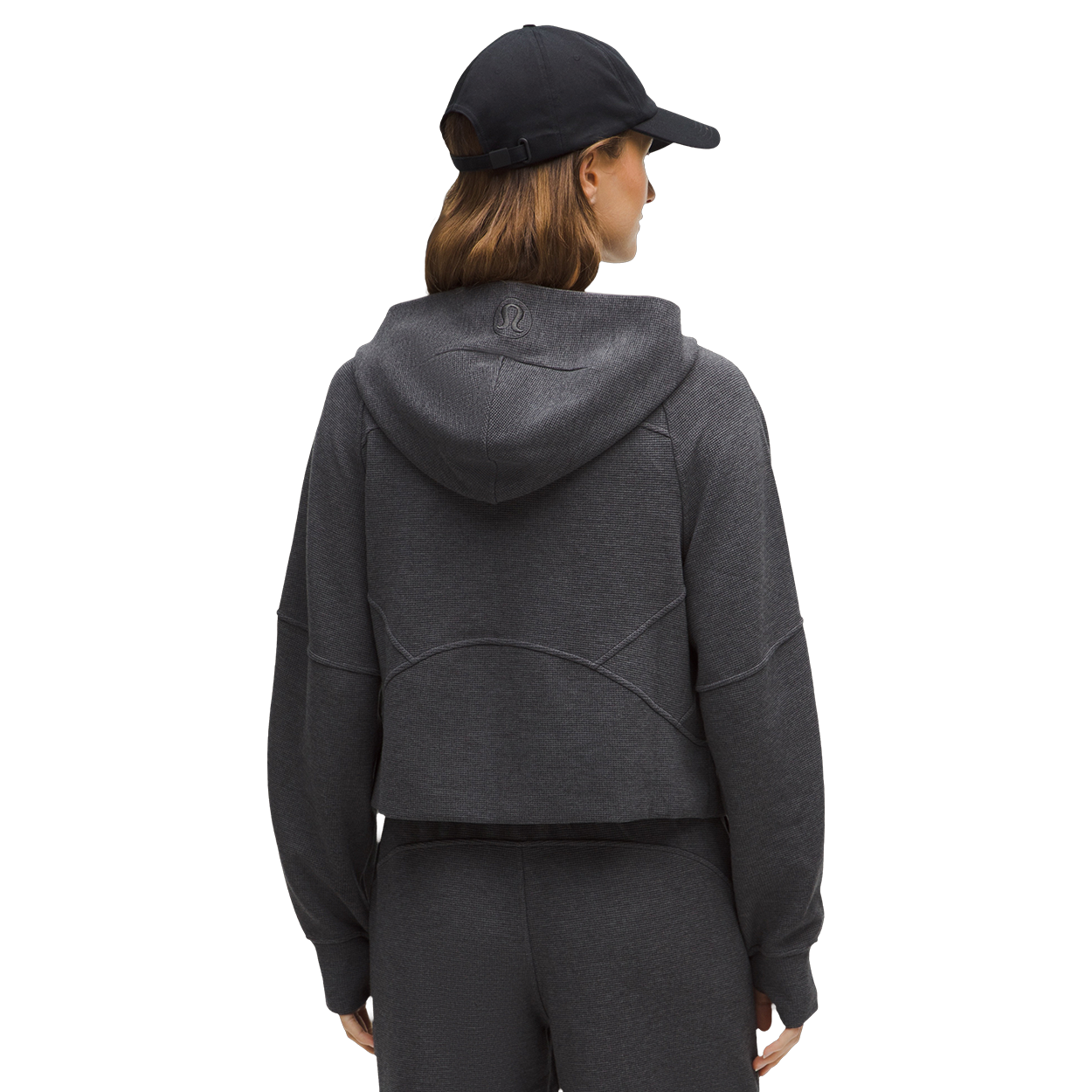 BAUER lululemon WAFFLE FULL ZIP HOODIE WOMENS