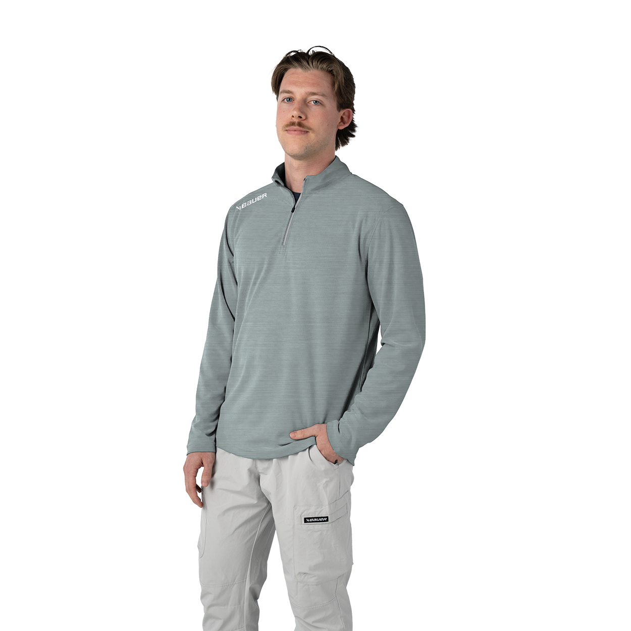 BAUER TEAM PERF 1/4 ZIP SENIOR