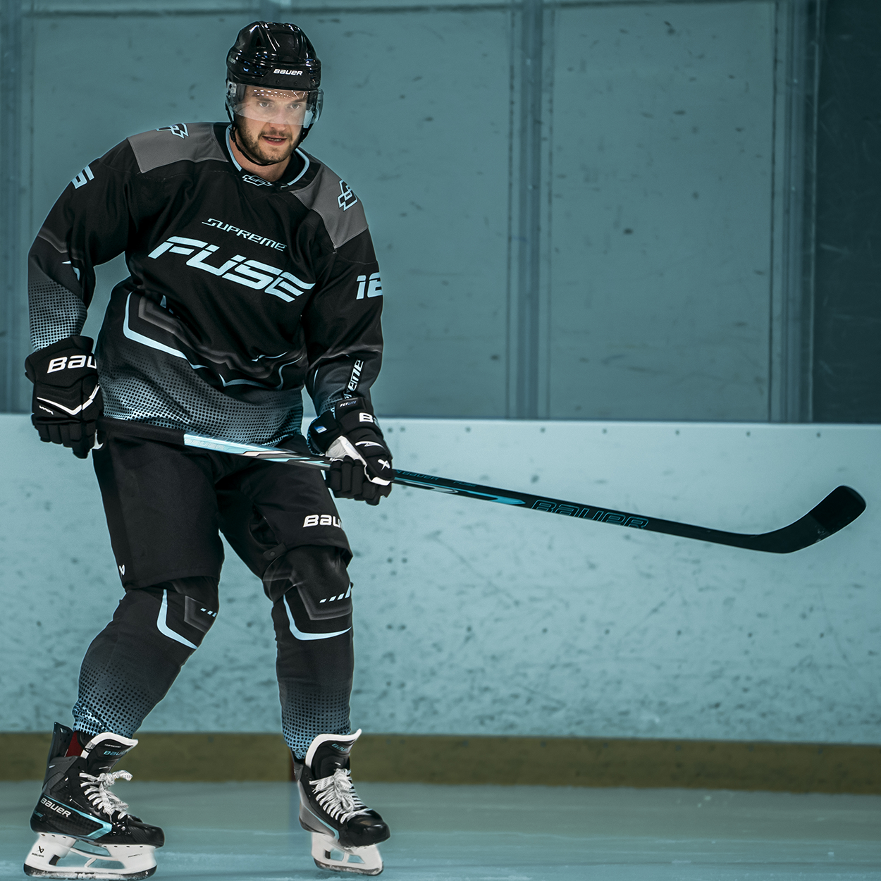 BAUER SUPREME FUSE GRIP STICK INTERMEDIATE