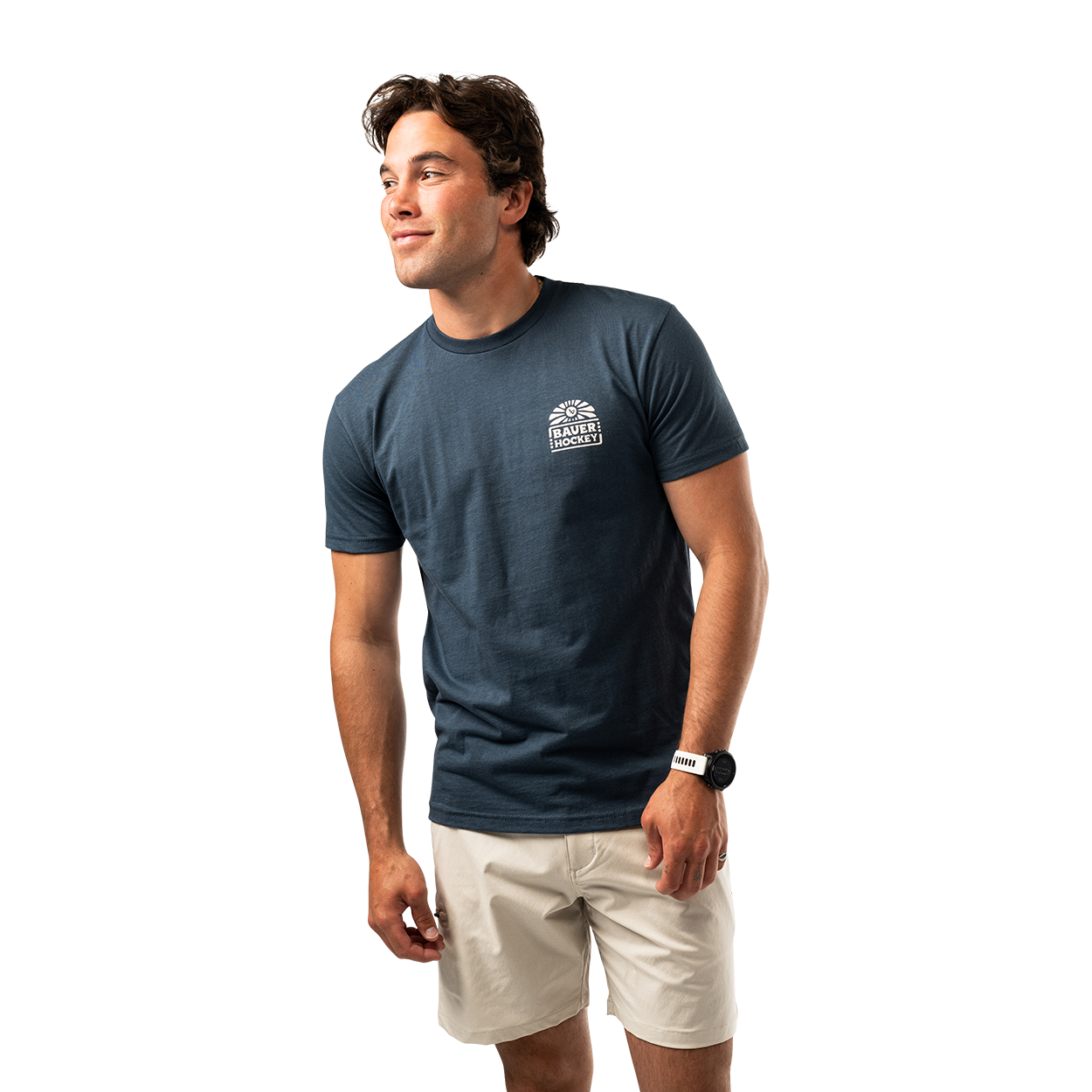 BAUER BADLANDS GRAPHIC TEE SENIOR