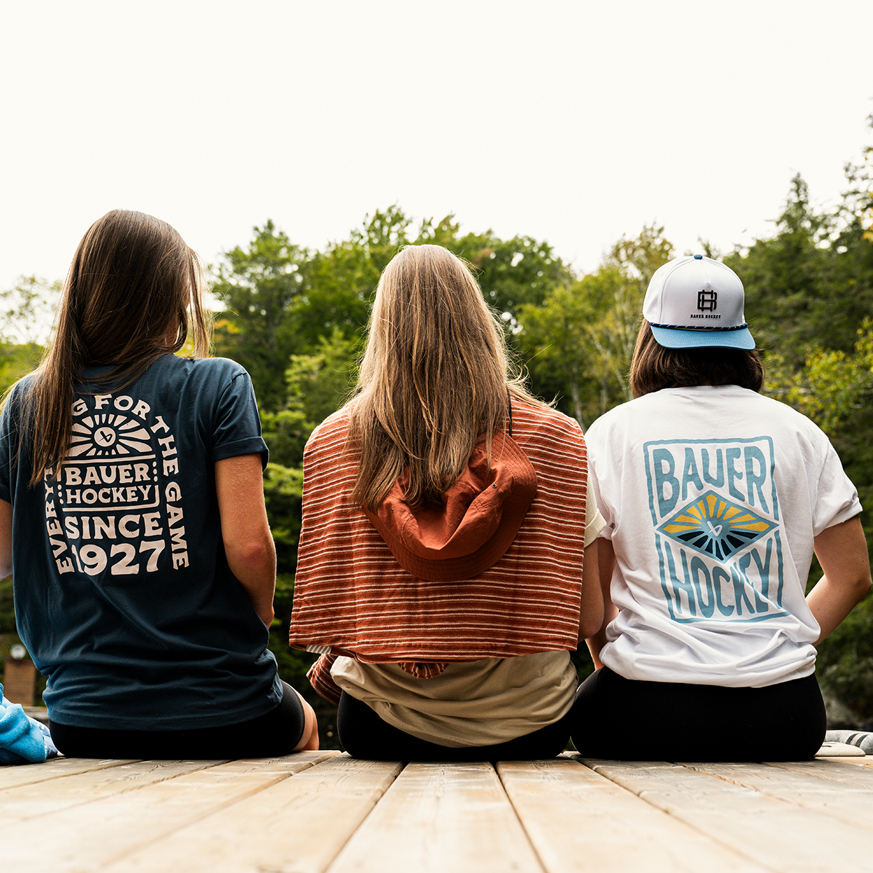 BAUER BADLANDS GRAPHIC TEE SENIOR
