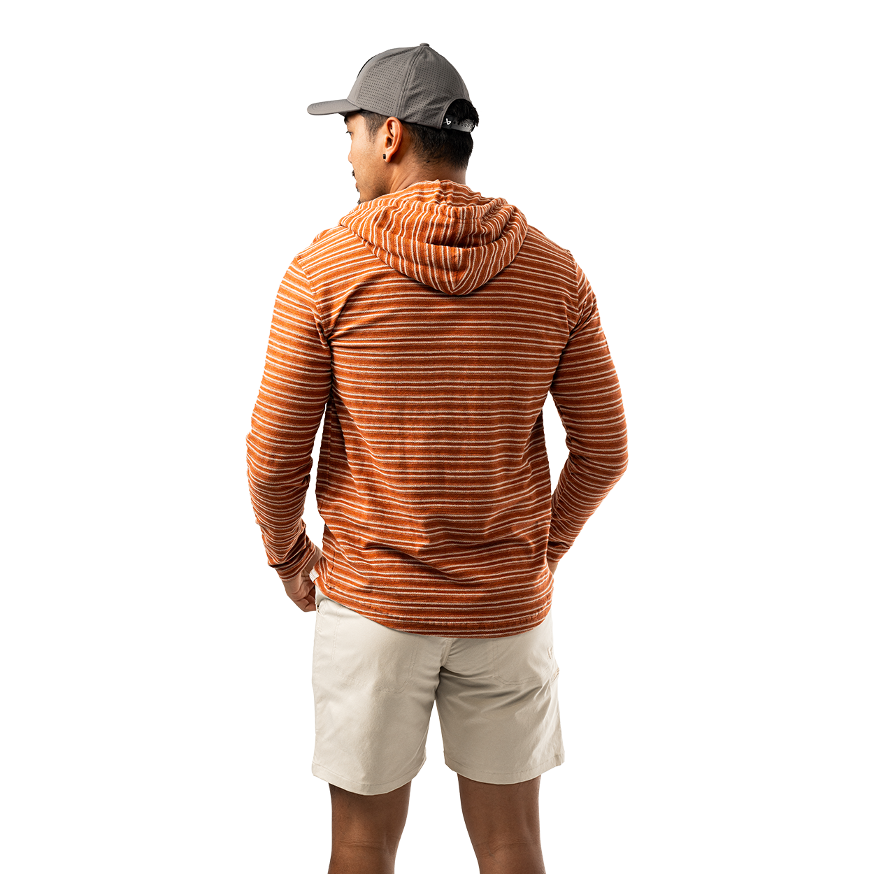 BAUER BEACH CLUB HOODIE BRICK SENIOR