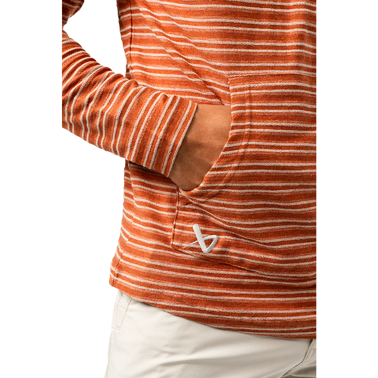BAUER BEACH CLUB HOODIE BRICK SENIOR