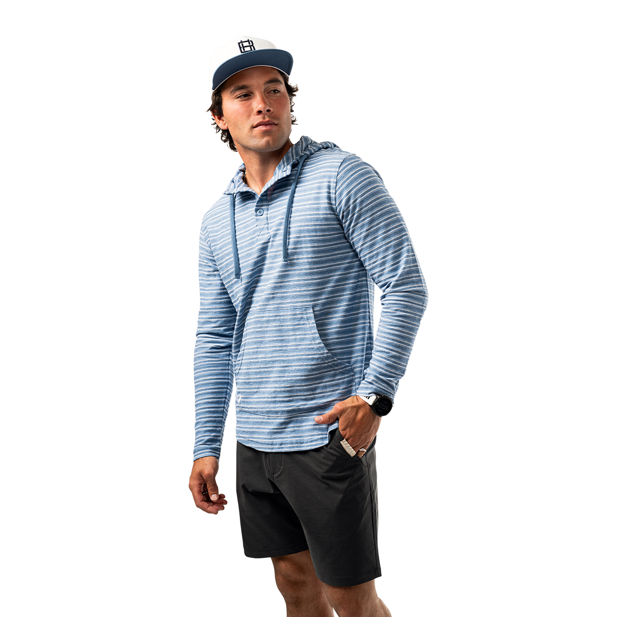 BAUER BEACH CLUB HOODIE BLUE HORIZON SENIOR