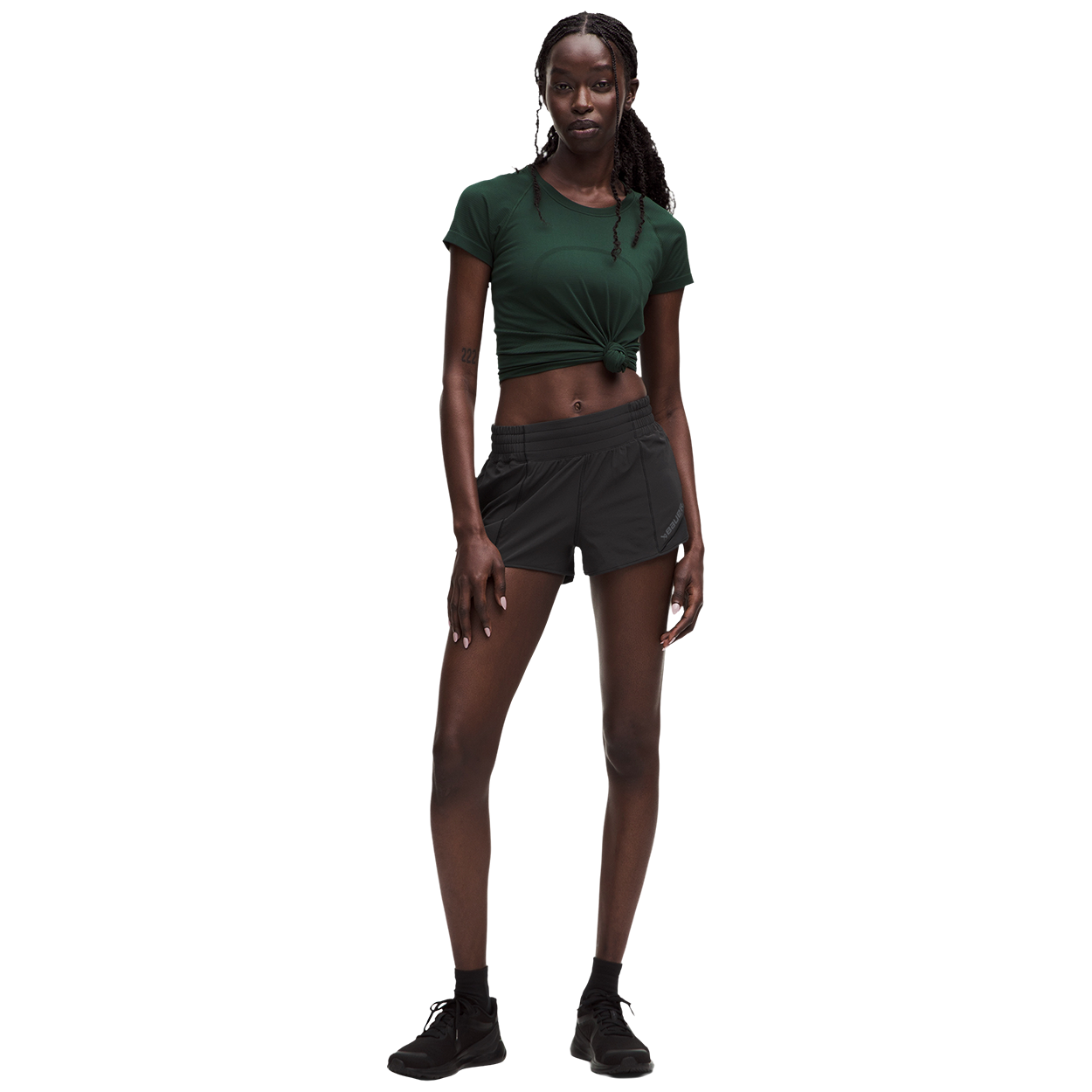 BAUER lululemon HOTTY HOT SHORT HIGH RISE WOMENS