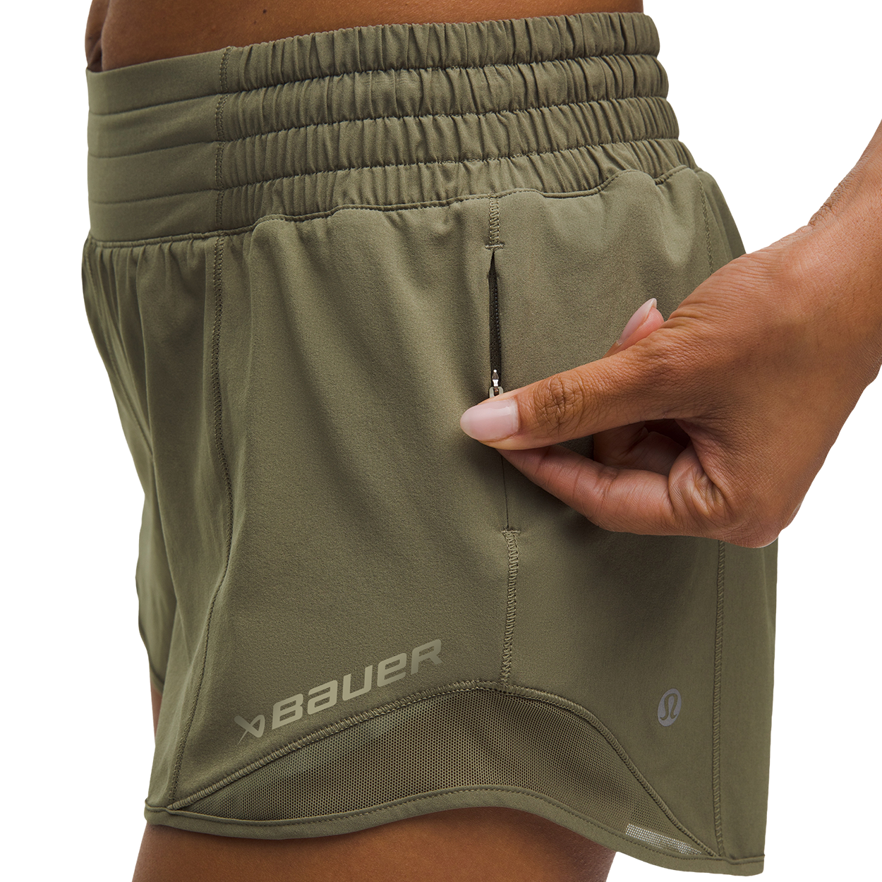 BAUER lululemon HOTTY HOT SHORT HIGH RISE WOMENS