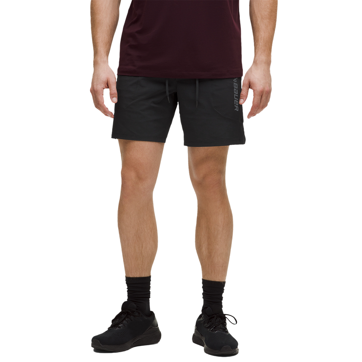 BAUER // lululemon LICENSE TO TRAIN LINERLESS SHORT