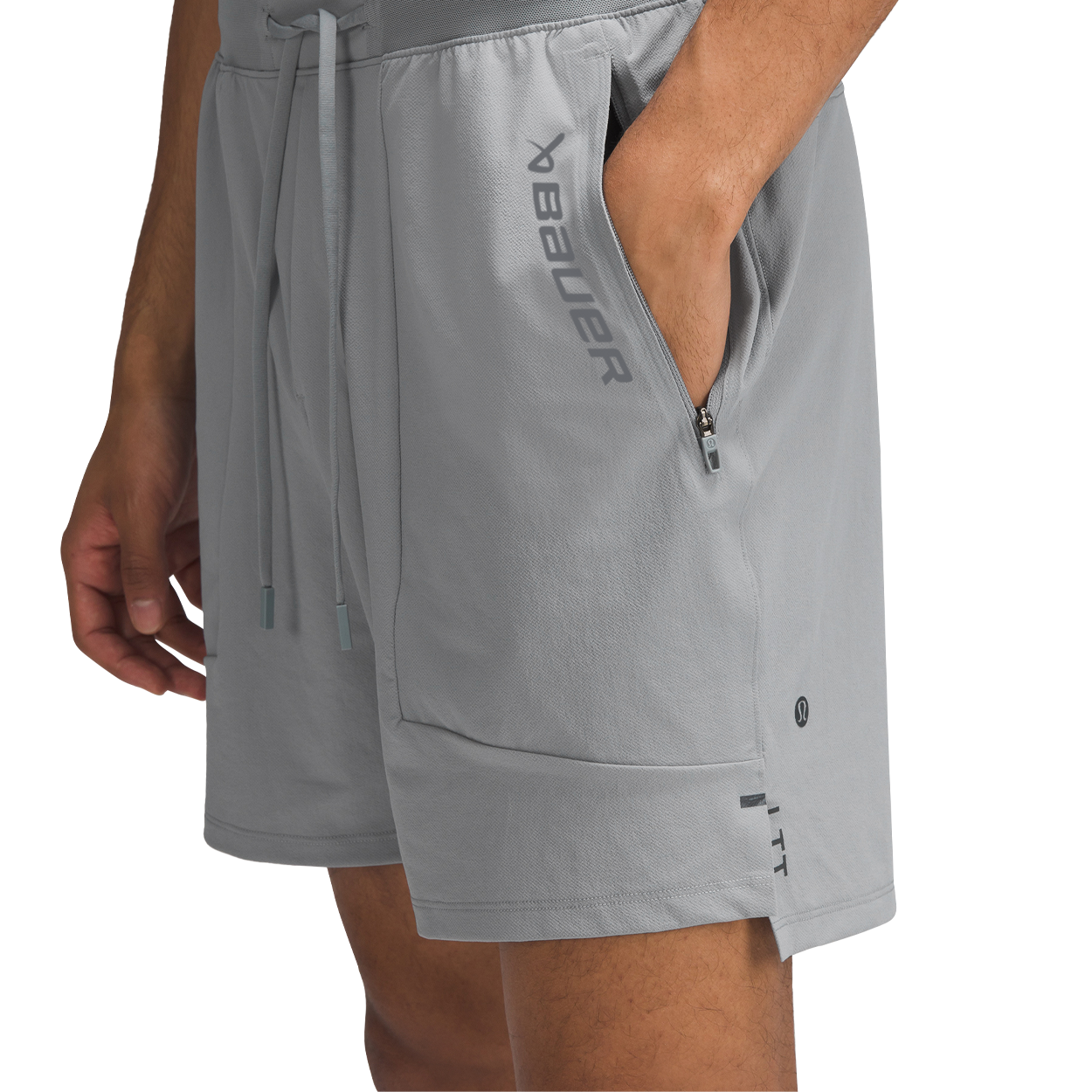 Lululemon white 2025 running shorts