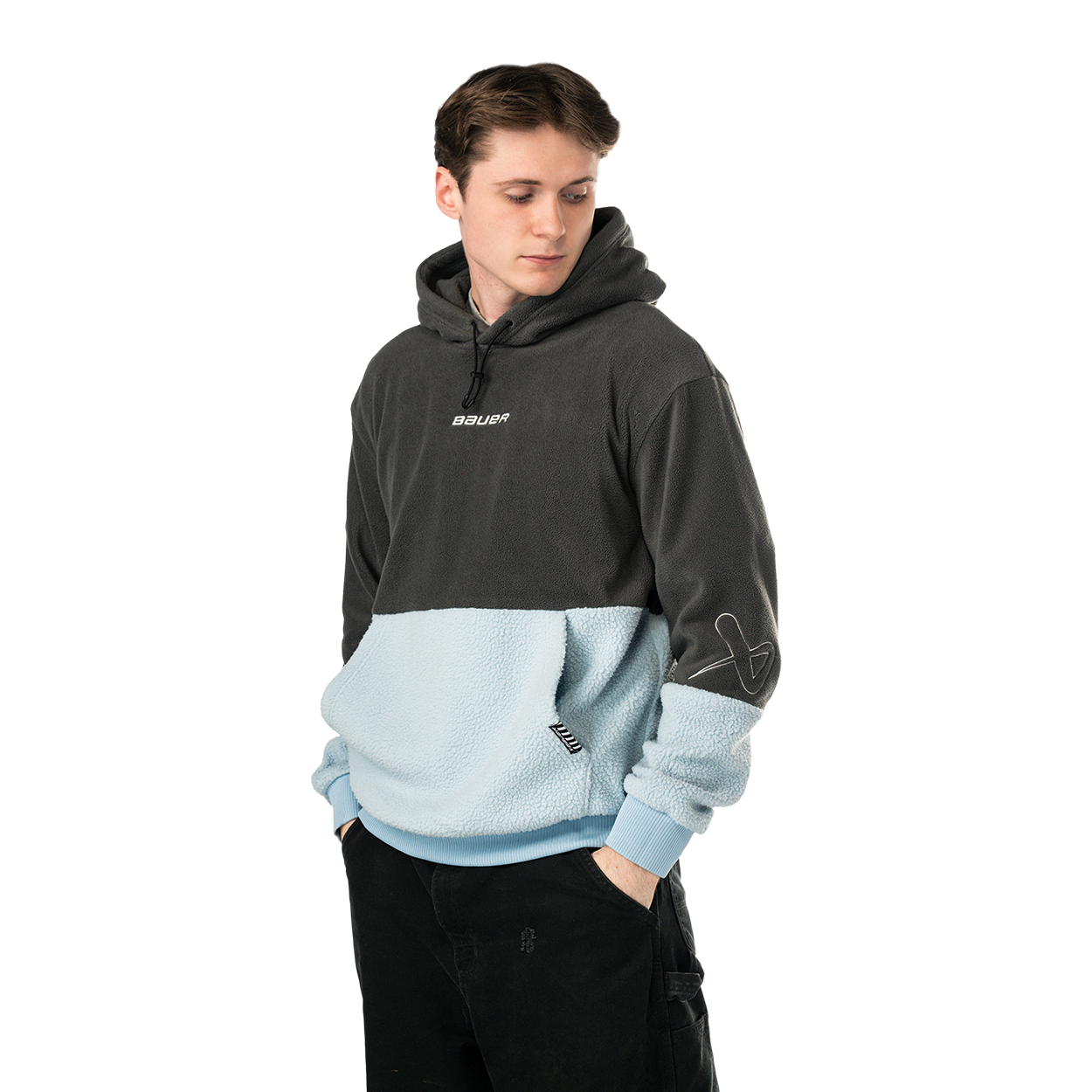 BAUER Polar Fleece Hoodie Senior