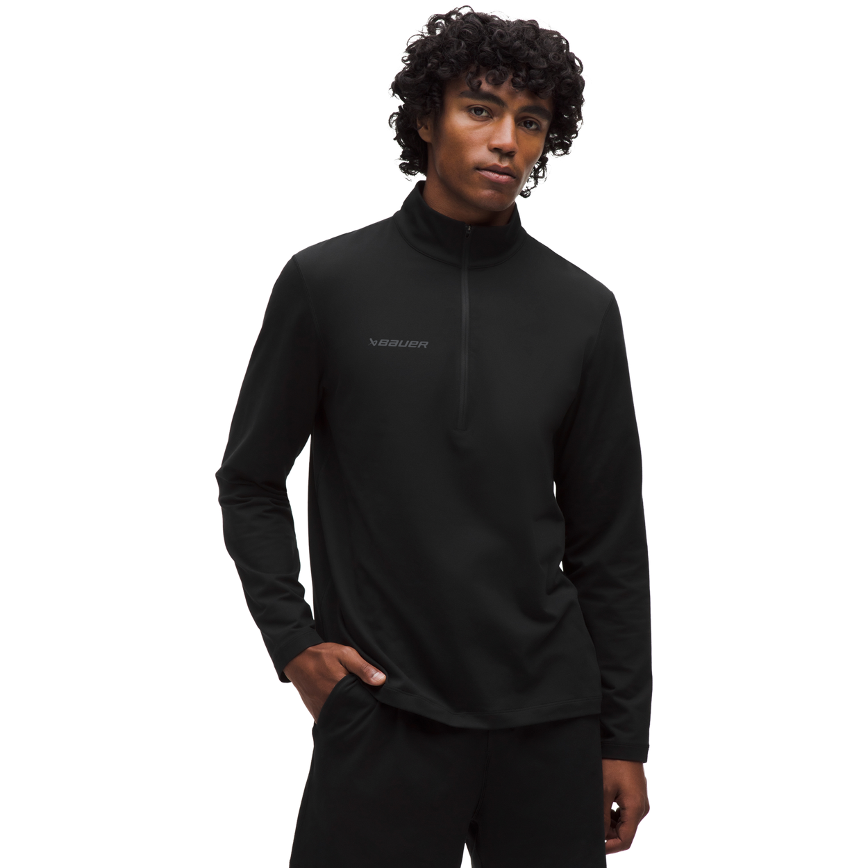 Bauer // lululemon SOFT JERSEY 1/2 ZIP