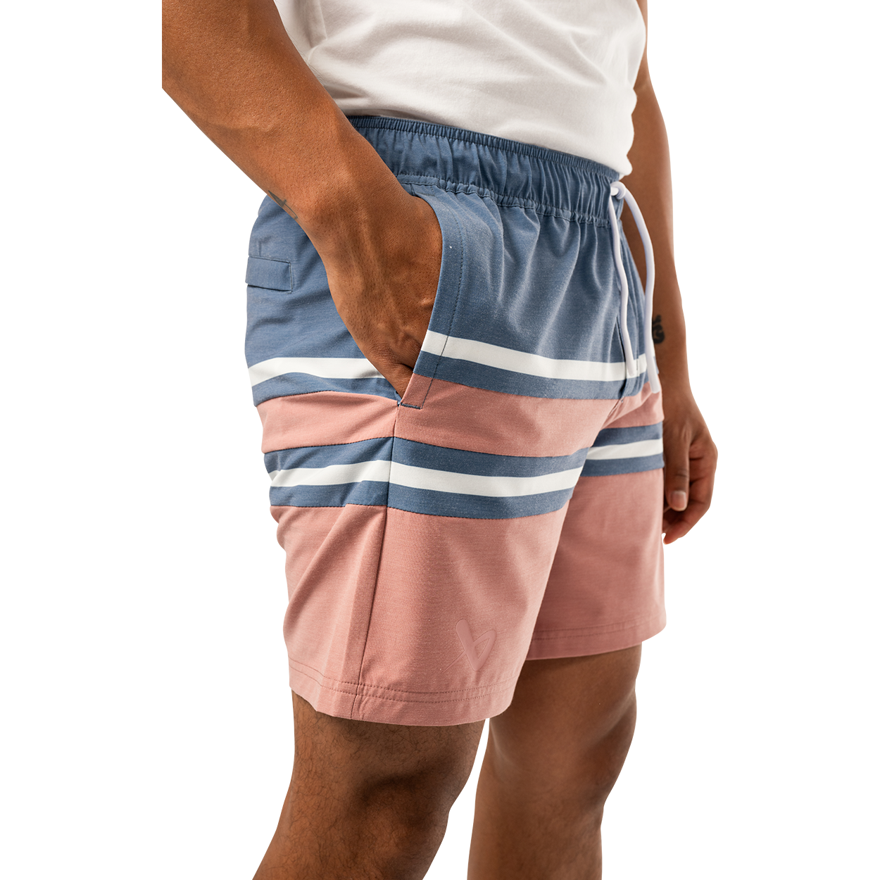 BAUER DEEP END SWIM SHORT BLUE HORIZON SENIOR