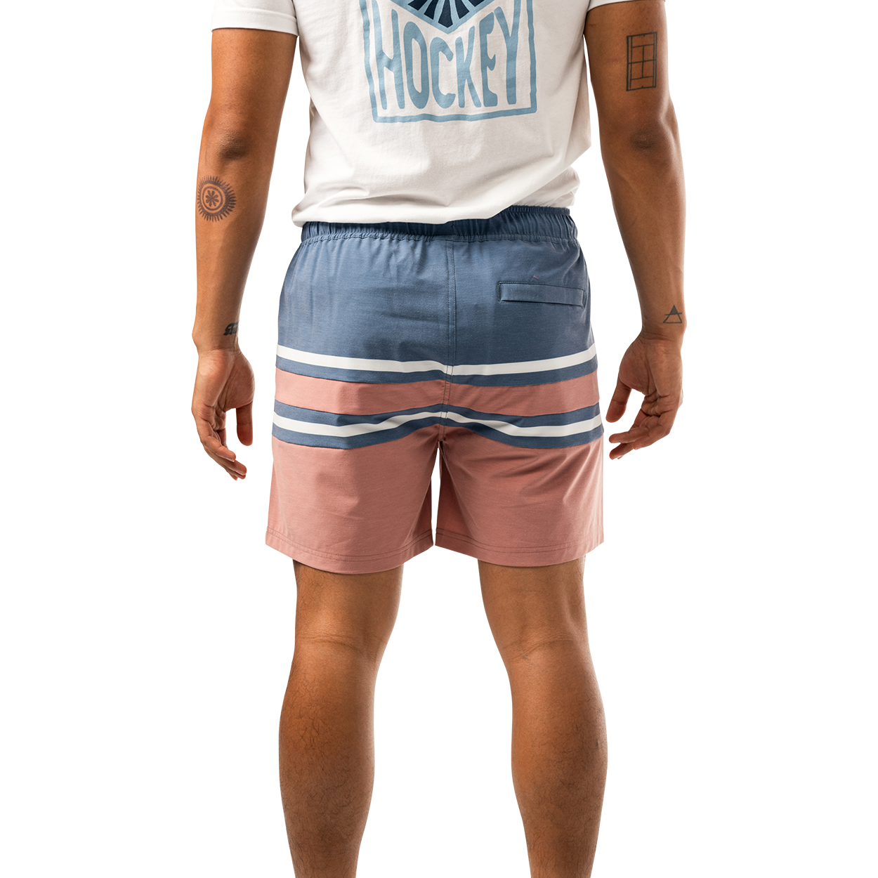 BAUER DEEP END SWIM SHORT BLUE HORIZON SENIOR
