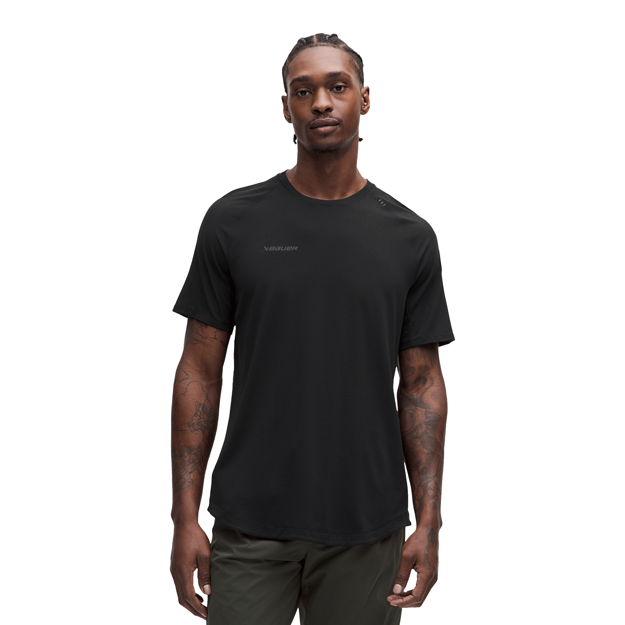 BAUER // lululemon Zeroed In Short-Sleeve Shirt